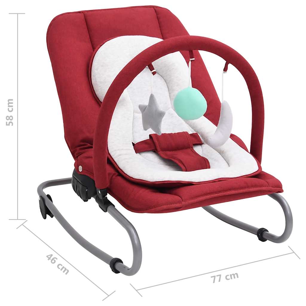 Babywippe Stahl