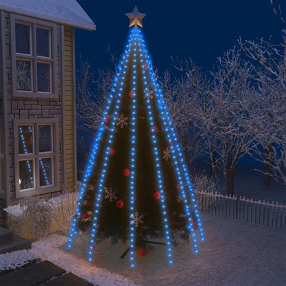 Weihnachtsbaum-Lichternetz Mit 180 Leds Blau