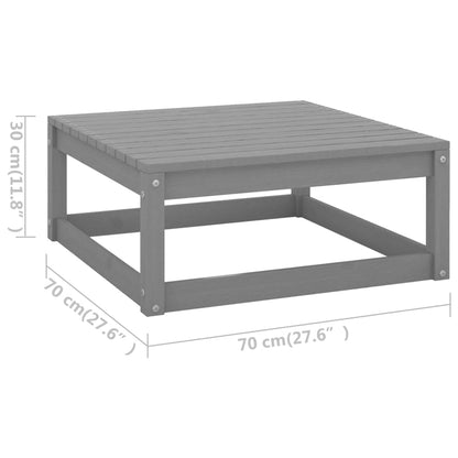 5-Tlg. Garten-Lounge-Set Massivholz Kiefer