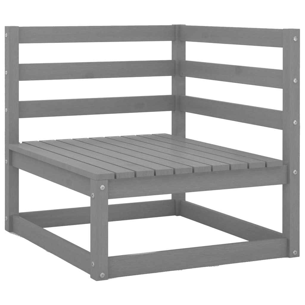 5-Tlg. Garten-Lounge-Set Massivholz Kiefer