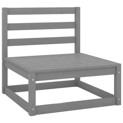 5-Tlg. Garten-Lounge-Set Massivholz Kiefer