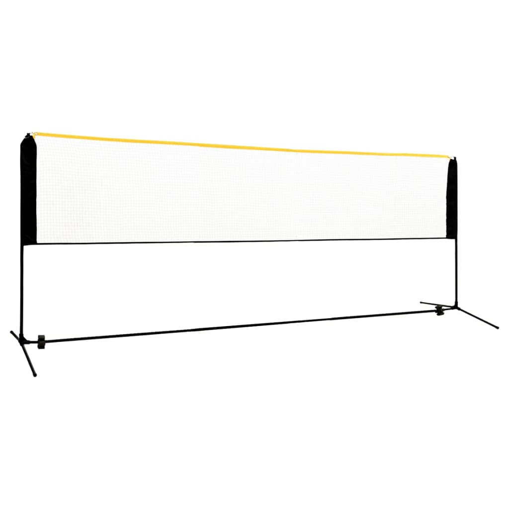 Badmintonnetz Verstellbar 400X103X94-158 Cm Metall