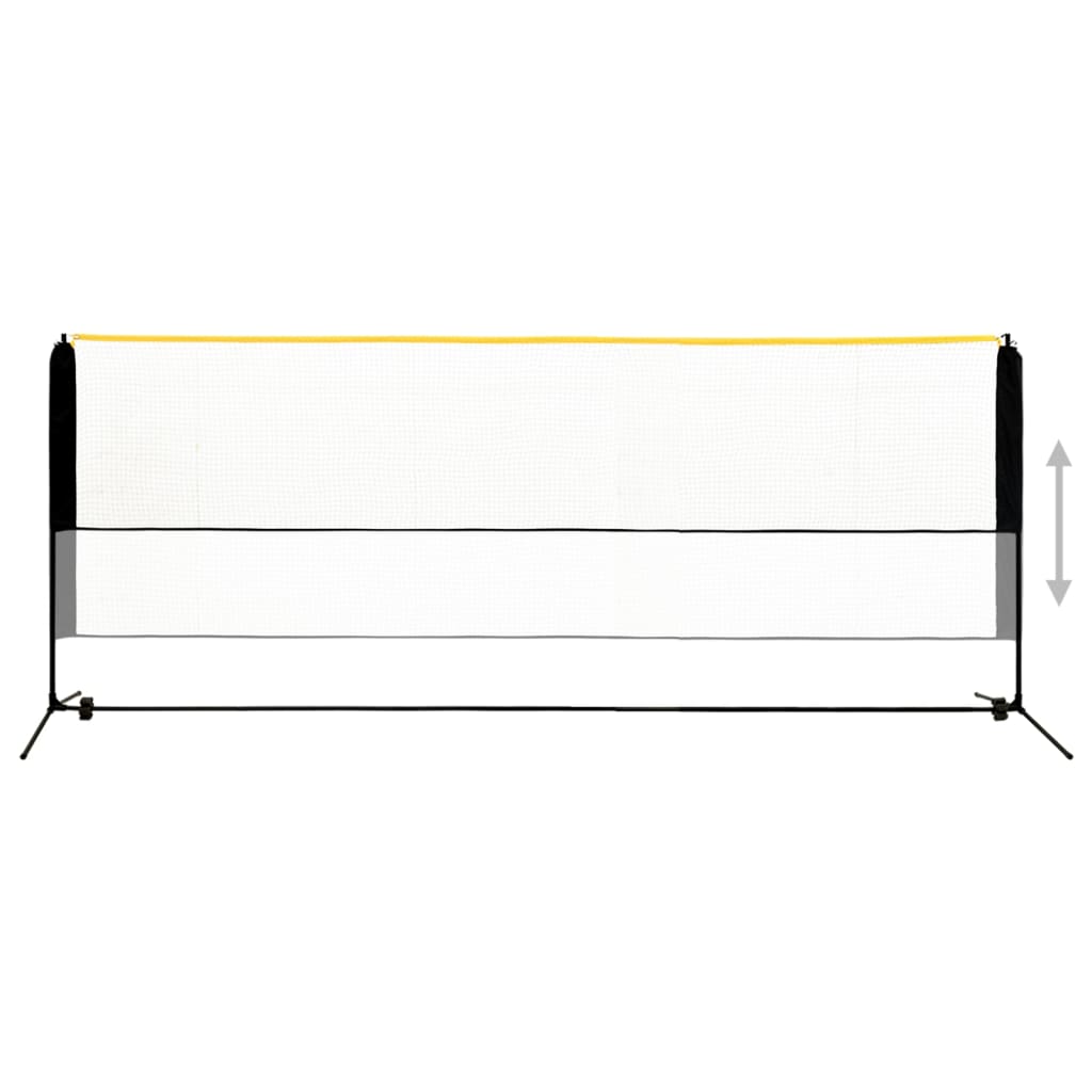 Badmintonnetz Verstellbar 400X103X94-158 Cm Metall