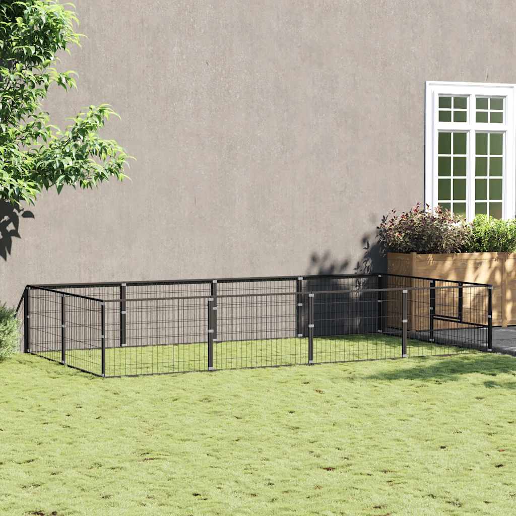 Hundezwinger N 14 M² Stahl
