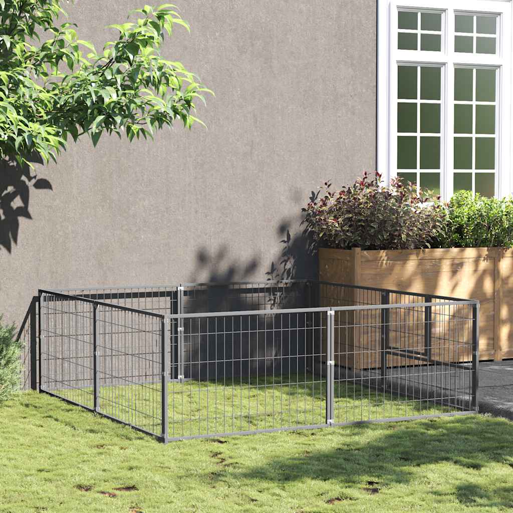 Hundezwinger N 14 M² Stahl