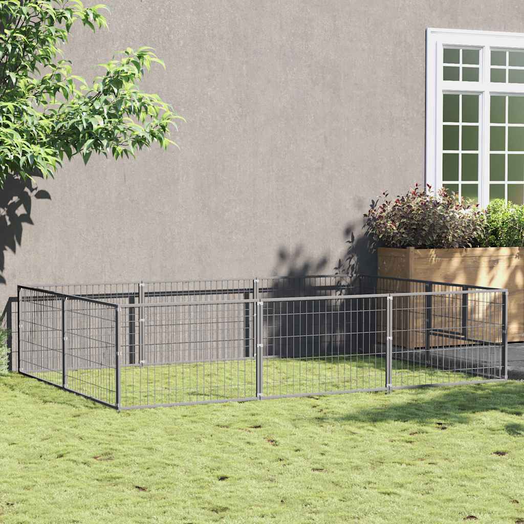 Hundezwinger N 14 M² Stahl
