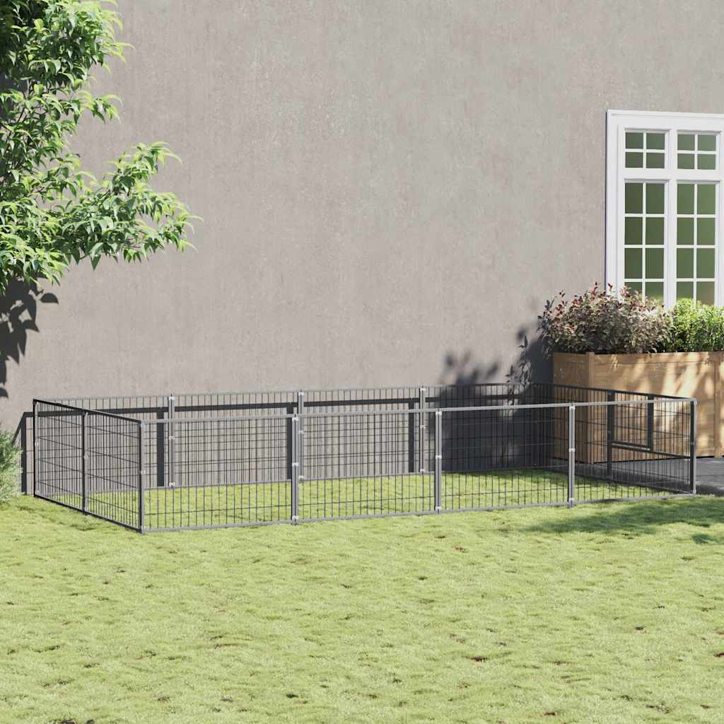 Hundezwinger N 14 M² Stahl