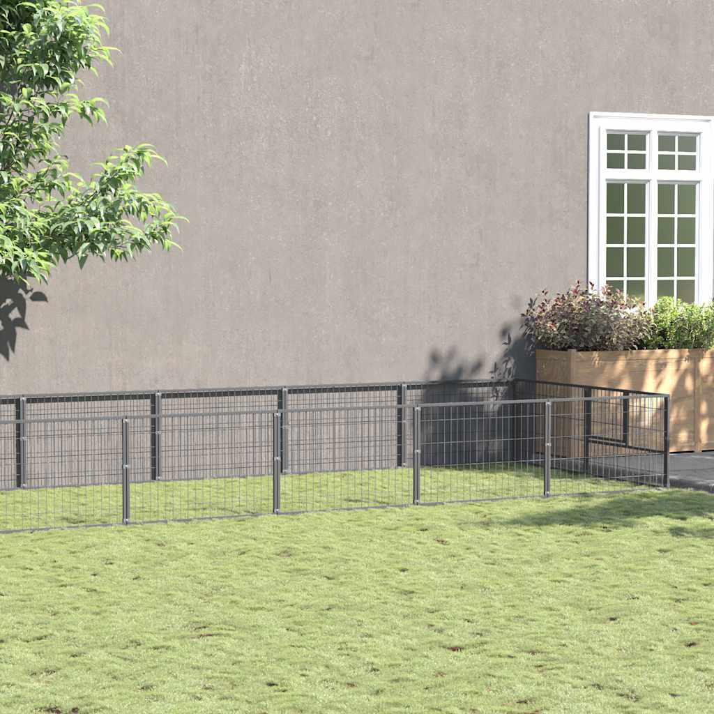 Hundezwinger N 14 M² Stahl