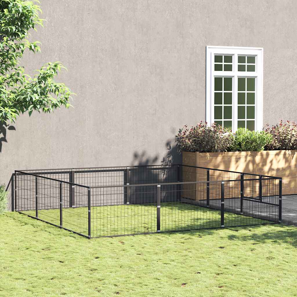 Hundezwinger N 14 M² Stahl
