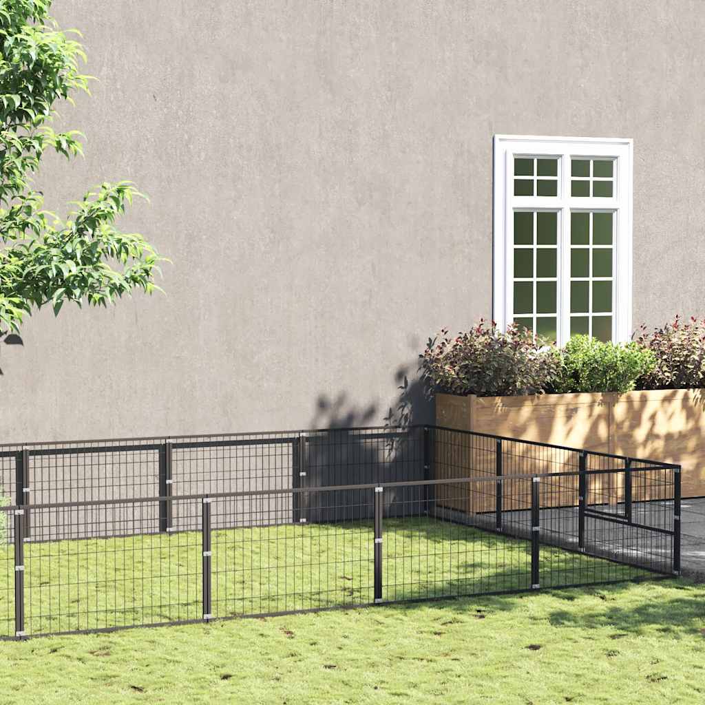Hundezwinger N 14 M² Stahl