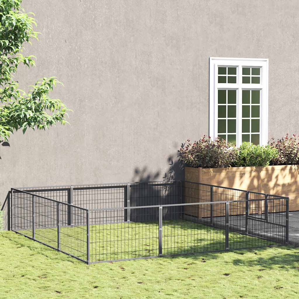Hundezwinger N 14 M² Stahl