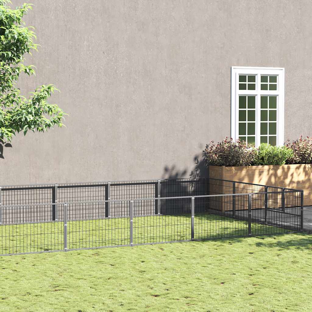 Hundezwinger N 14 M² Stahl