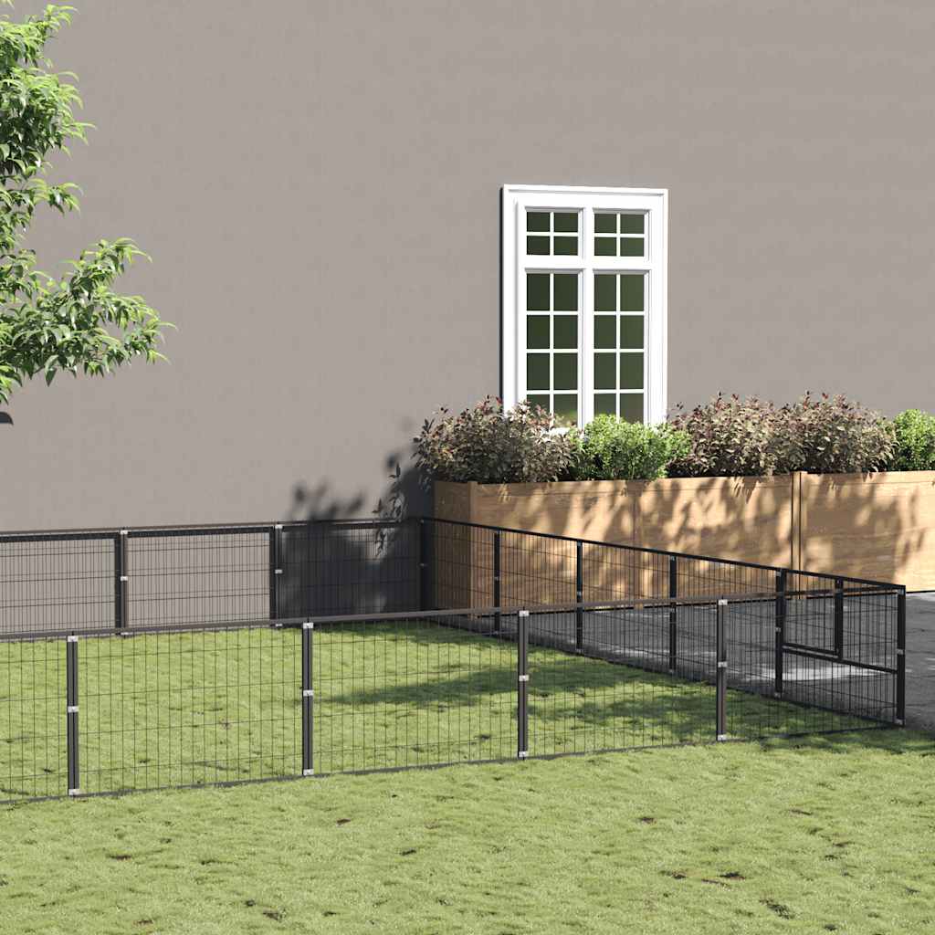 Hundezwinger N 14 M² Stahl