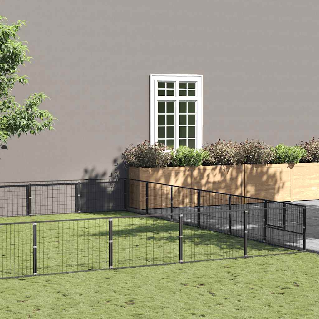 Hundezwinger N 14 M² Stahl