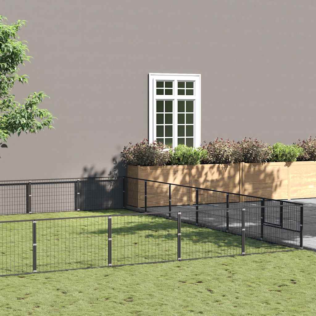 Hundezwinger N 14 M² Stahl
