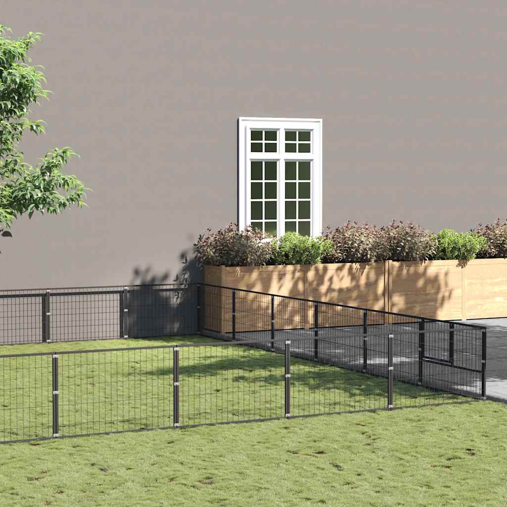 Hundezwinger N 14 M² Stahl