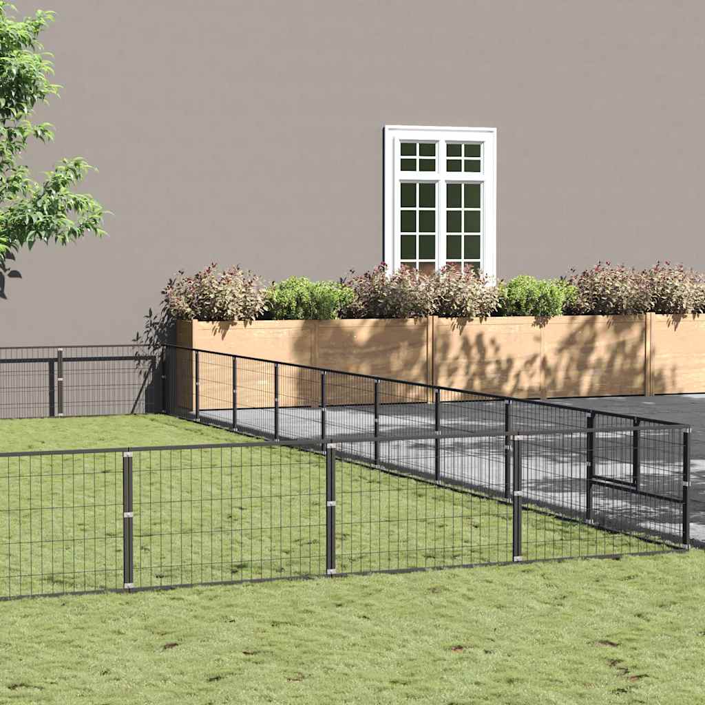 Hundezwinger N 14 M² Stahl