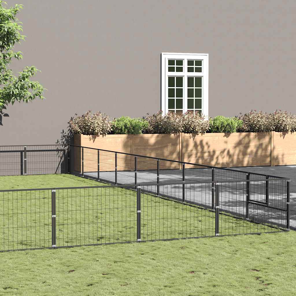 Hundezwinger N 14 M² Stahl