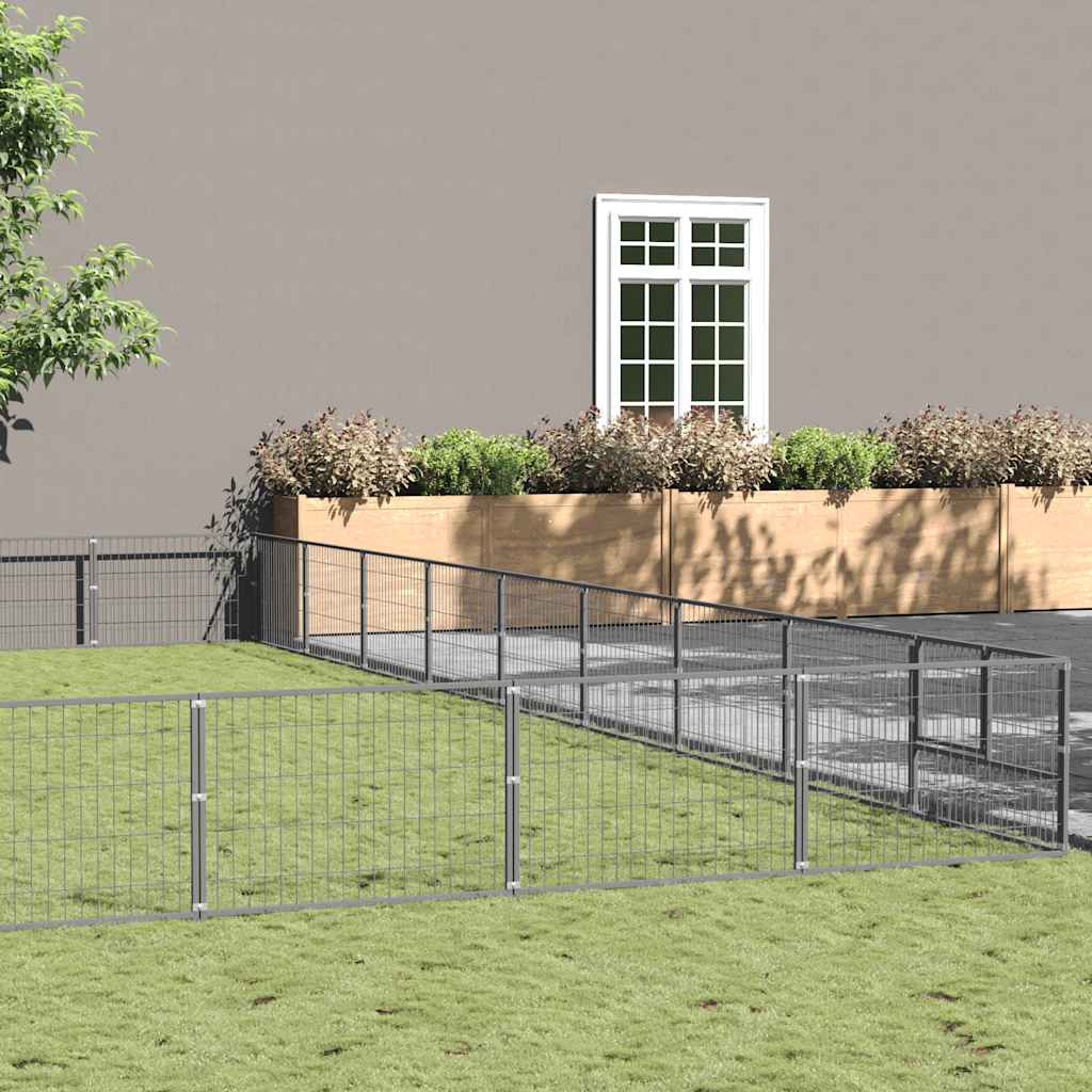 Hundezwinger N 14 M² Stahl