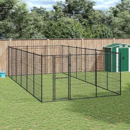 Outdoor-Hundezwinger Verzinkter Stahl 50,82 M²