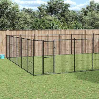 Outdoor-Hundezwinger Verzinkter Stahl 50,82 M²