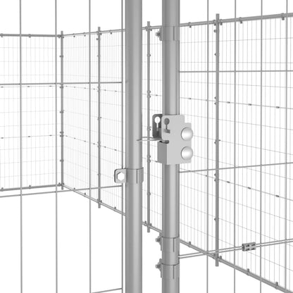 Outdoor-Hundezwinger Verzinkter Stahl 50,82 M²