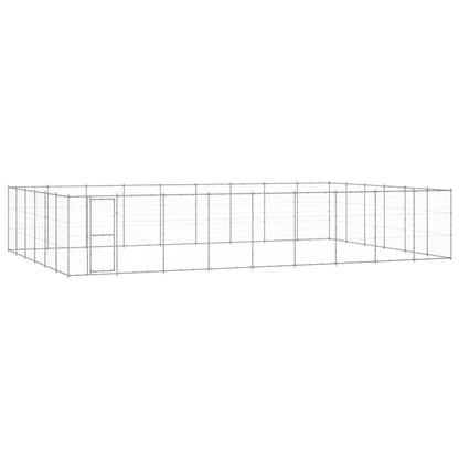 Outdoor-Hundezwinger Verzinkter Stahl 50,82 M²