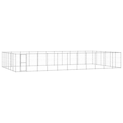 Outdoor-Hundezwinger Verzinkter Stahl 50,82 M²