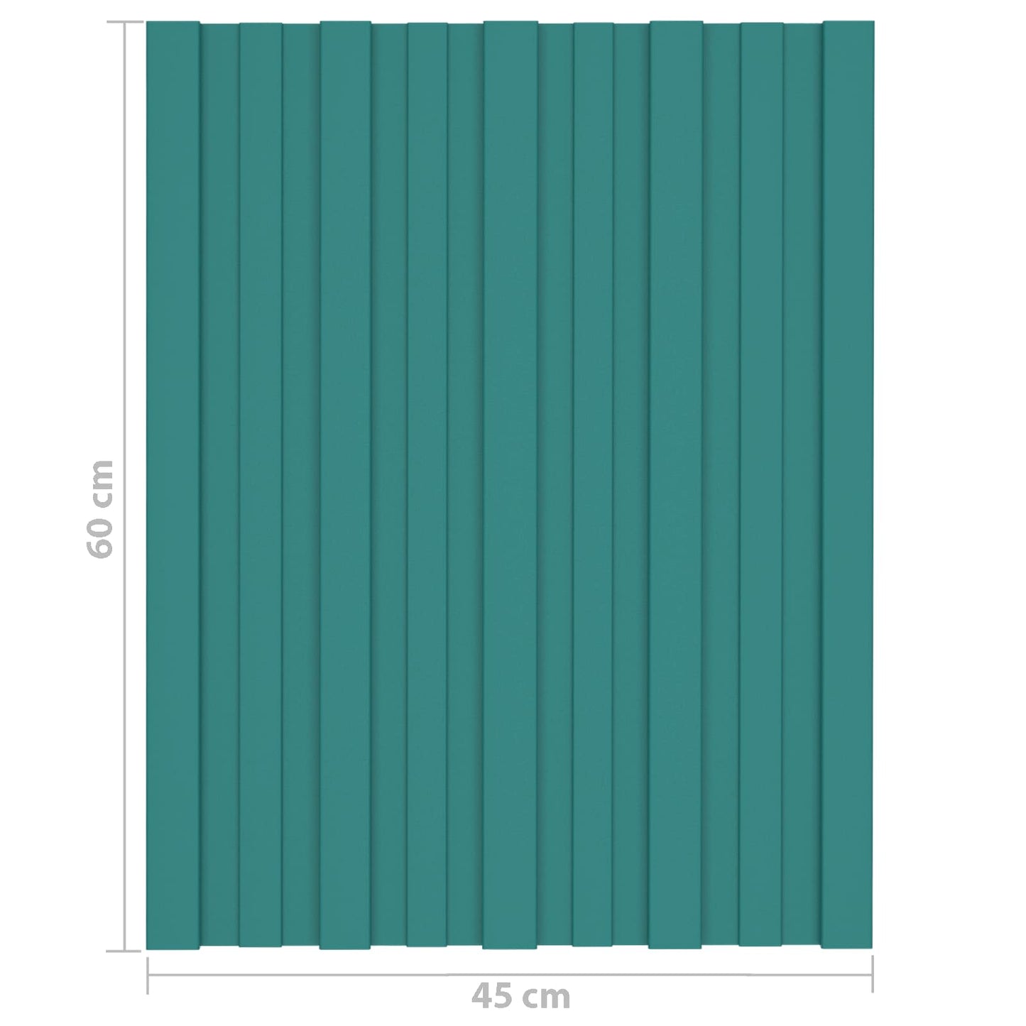 Dachpaneel 12 Pcs Verzinkter Stahl