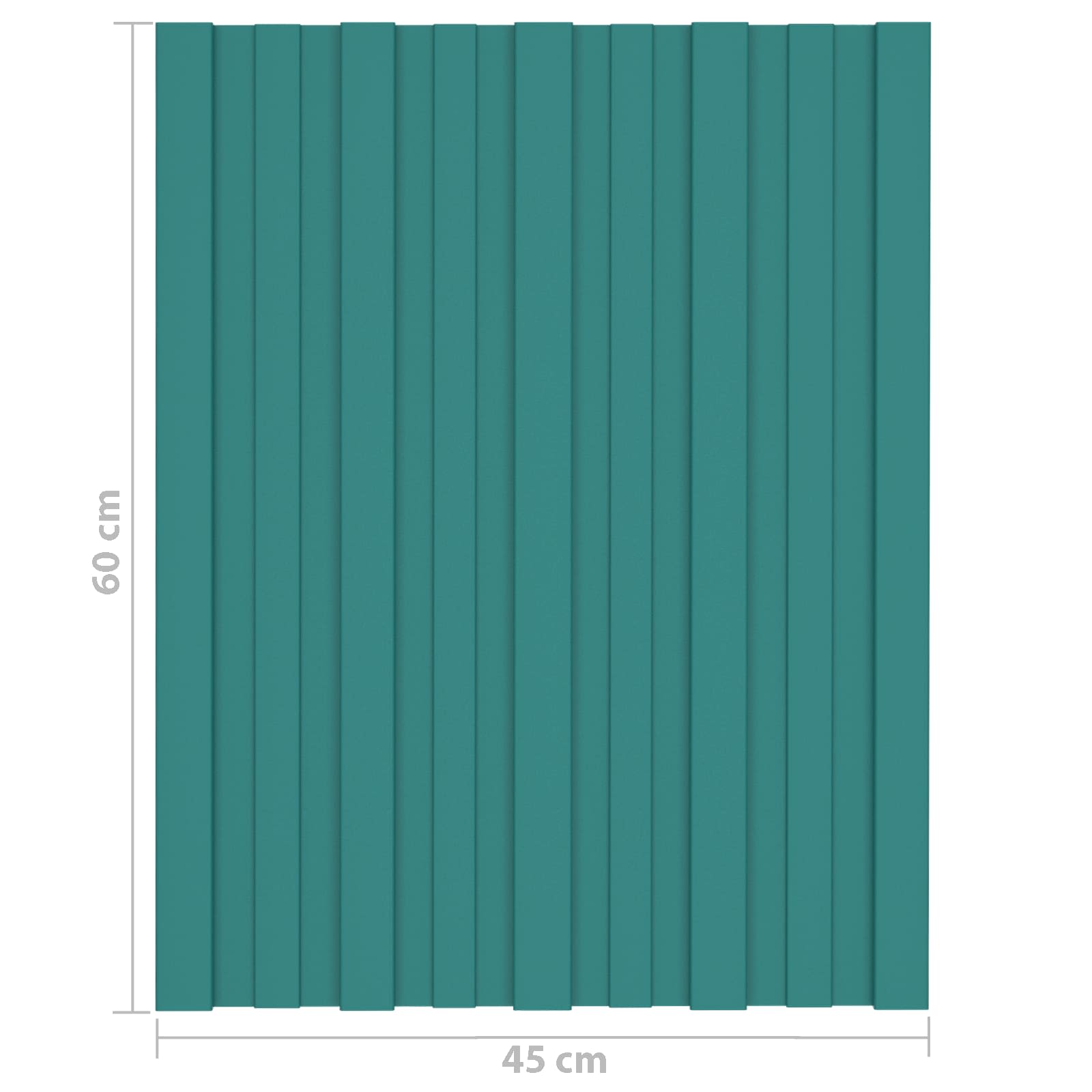 Dachpaneel 12 Pcs Verzinkter Stahl
