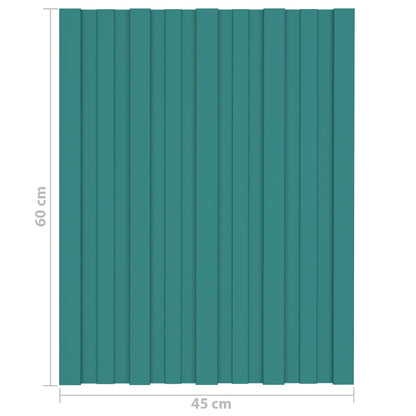 Dachpaneel 12 Pcs Verzinkter Stahl