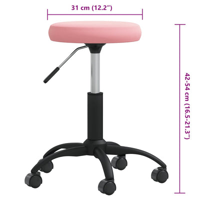 Massagehocker Samt