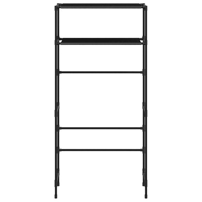Waschmaschinenregal 2 Ablagen 69X28X143 Cm Eisen
