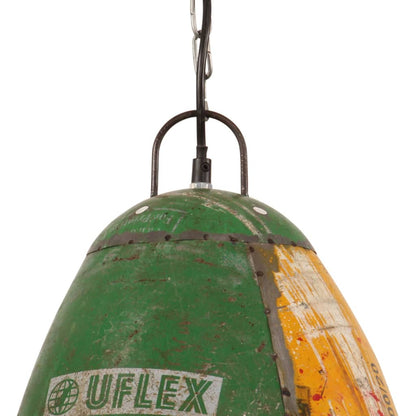 Hängelampe Industrie-Stil 25 W Rund 32 Cm E27 Mehrfarbig