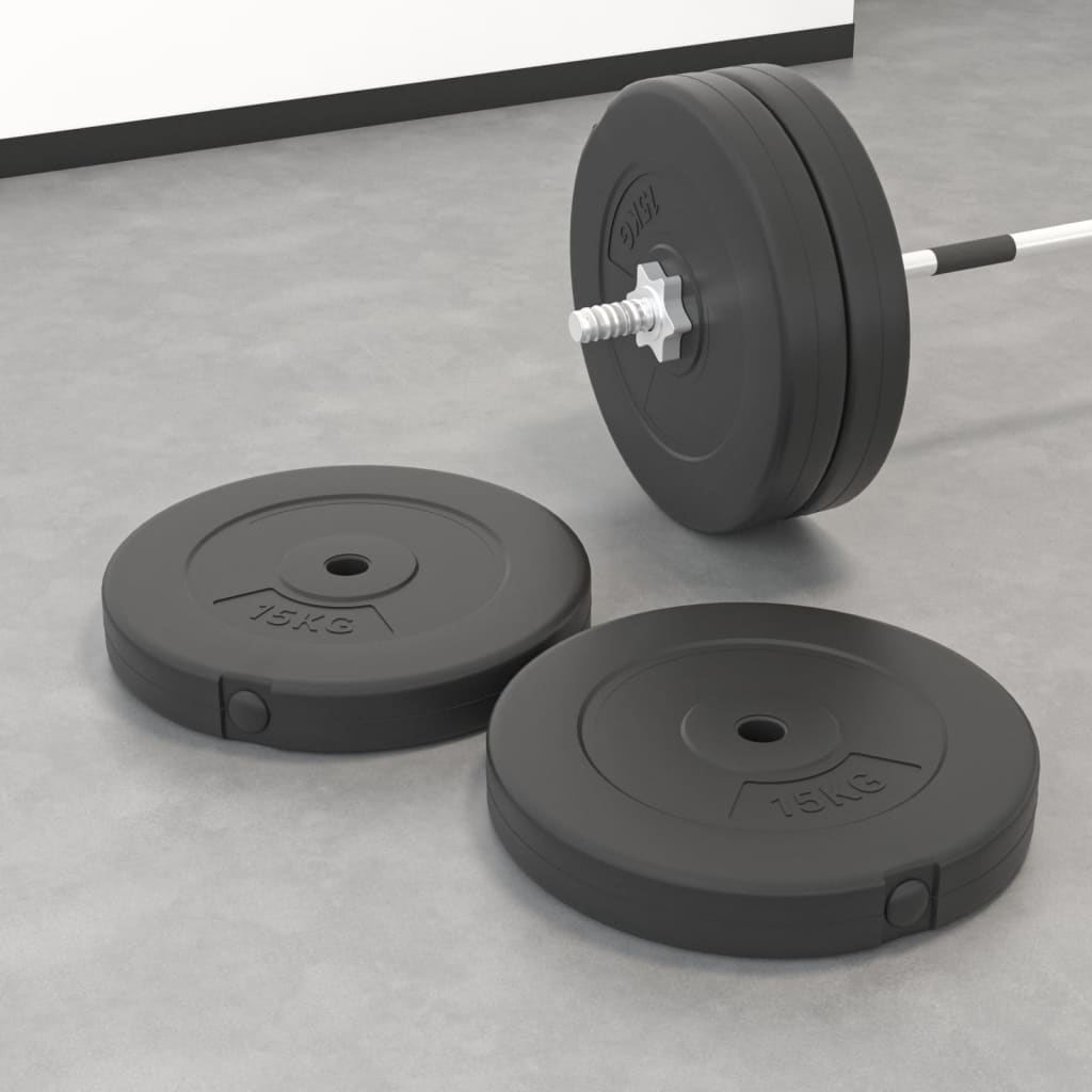 Hantelscheiben 6 Stk. 30 Kg Zement