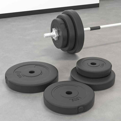 Hantelscheiben 6 Stk. 30 Kg Zement