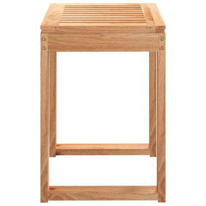 Badhocker 40X30X46 Cm Massivholz Nussbaum