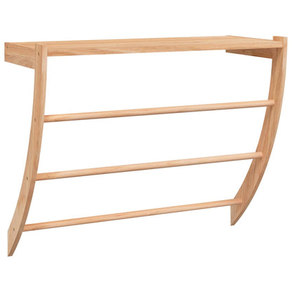 Handtuchhalter 60X25,5X49 Cm Massivholz Nussbaum