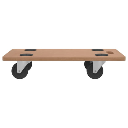 Rollbretter 6 Stk. Rechteckig Holzwerkstoff
