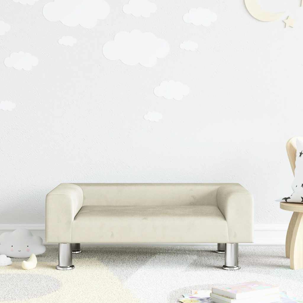 Kindersofa 70X45X26,5 Cm Samt