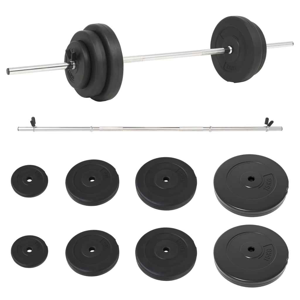 Langhantel Mit Gewichten 60 Kg