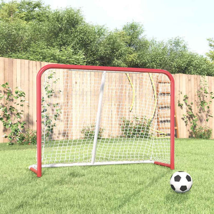 Hockey-Tor Rot Und Weiß Polyester