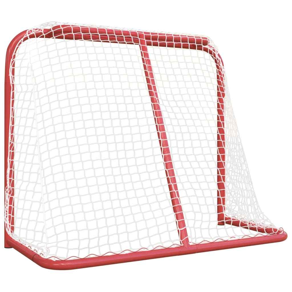 Hockey-Tor Rot Und Weiß Polyester