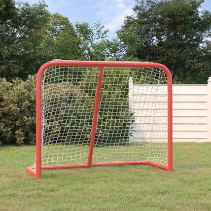 Hockey-Tor Rot Und Weiß Polyester