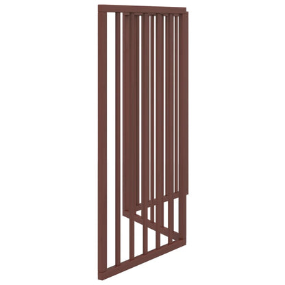 3-Tlg. Hundetor Faltbar 150 Cm Pappelholz