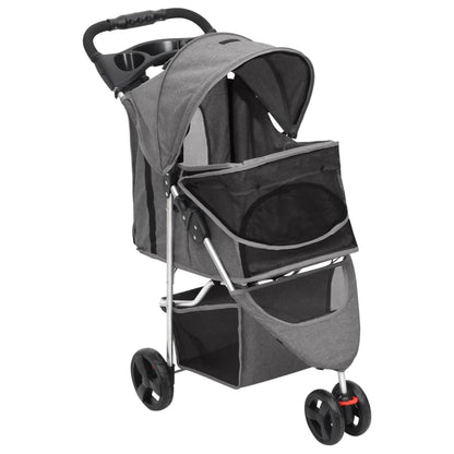 Hundewagen Faltbar 80X46X98 Cm Oxford-Gewebe