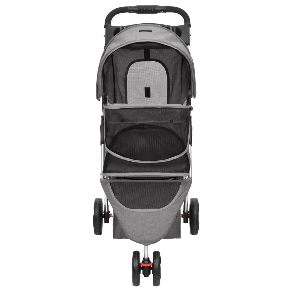 Hundewagen Faltbar 80X46X98 Cm Oxford-Gewebe