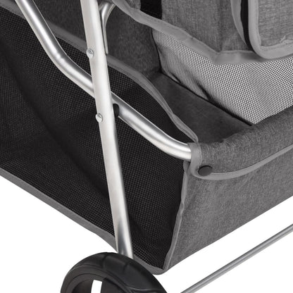 Hundewagen Faltbar 80X46X98 Cm Oxford-Gewebe