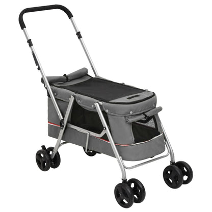 Hundewagen Faltbar 100X49X96 Cm Leinenstoff