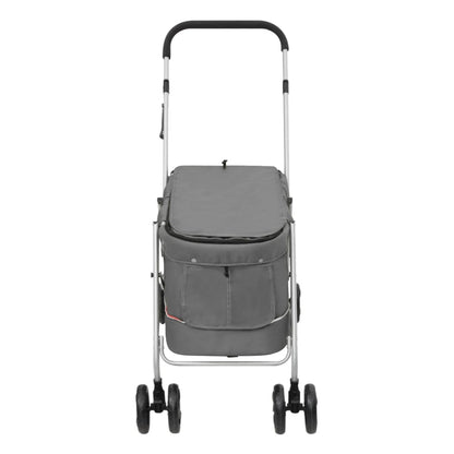 Hundewagen Faltbar 100X49X96 Cm Leinenstoff